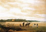 Frans Post View of Itamaraca Island oil painting on canvas